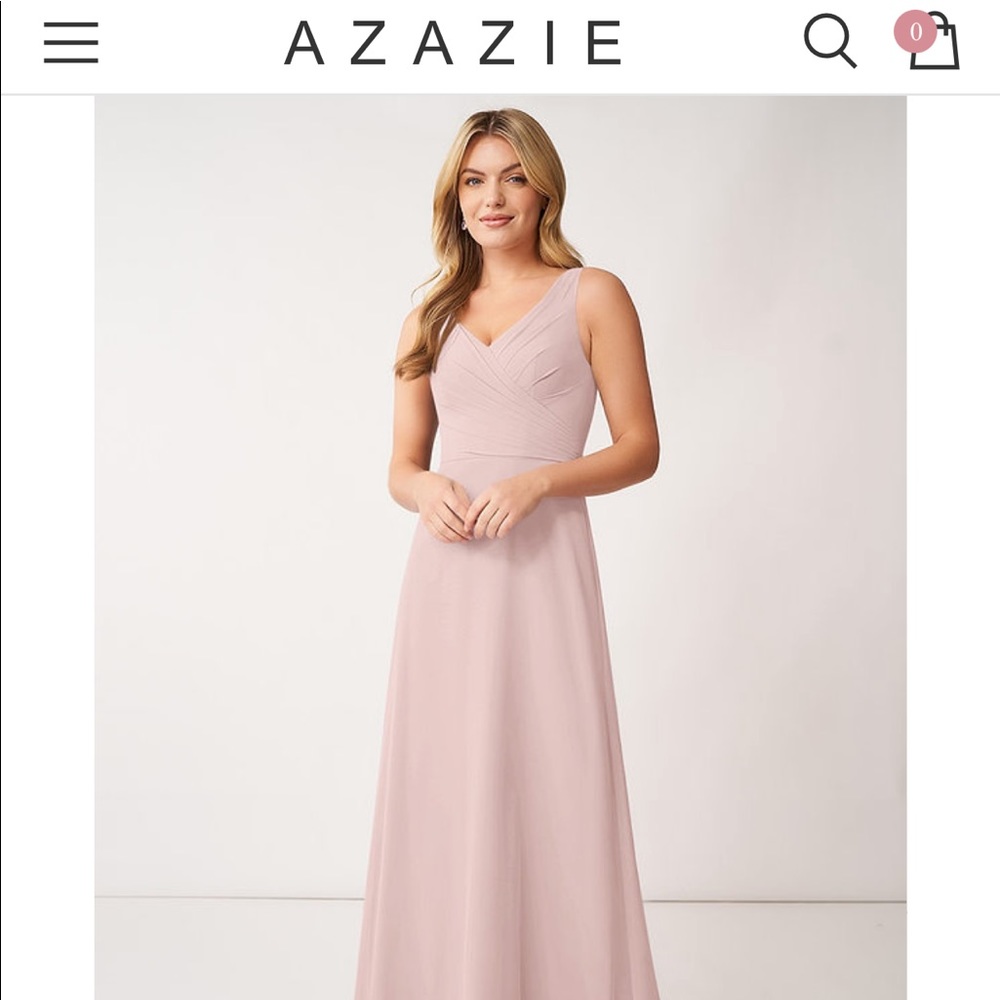 COPY - AZAZIE dusty rose bridesmaid dress